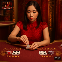 Winbay - Live Baccarat Spiel - Premium Casino Tisch mit Live Dealer