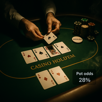 Winbay - Live Poker Tisch - Texas Hold'em mit echten Dealern